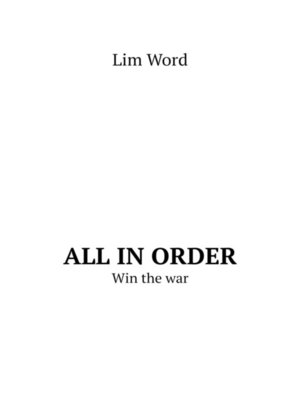 cover image of All in order. Win the war